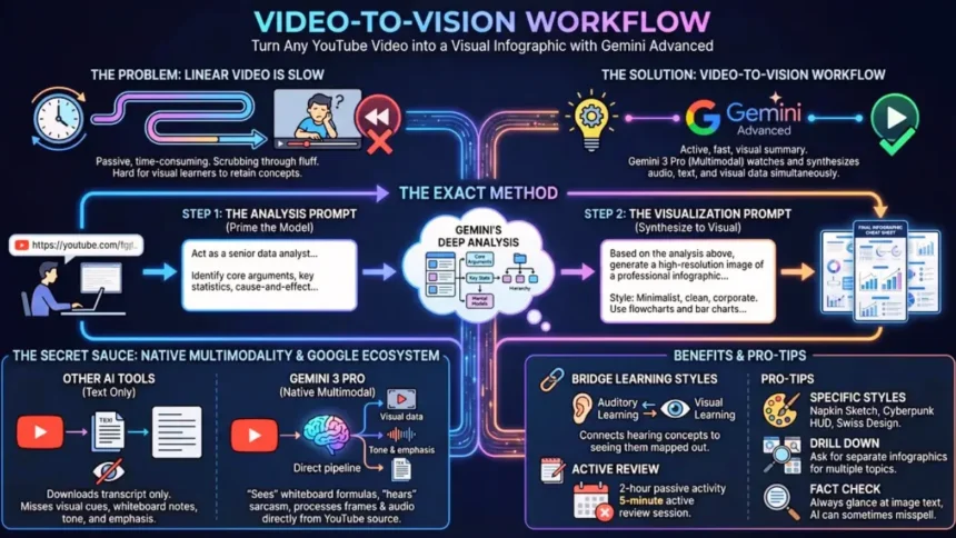 How to Turn Any YouTube Video Into an Infographic