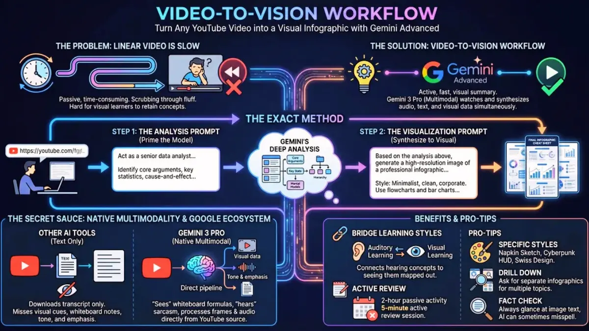How to Turn Any YouTube Video Into an Infographic